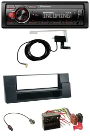 Pioneer MP3 AUX CD DAB USB Autoradio für BMW X5 E53 5er E39 Quadlock Ablagefach
