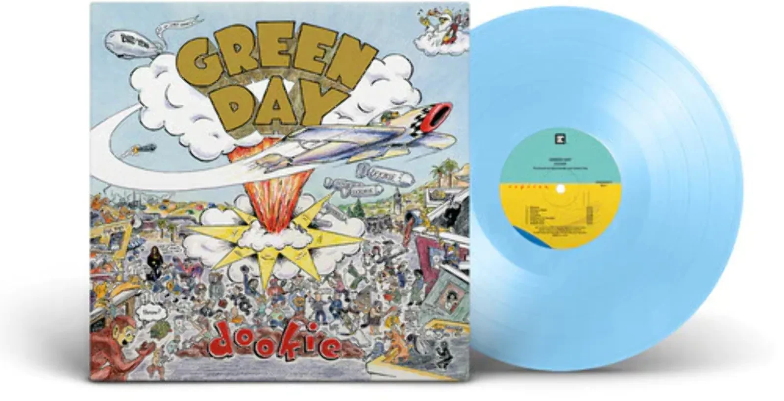 Green Day - Dookie (30th Anniversary) [Baby Blue Vinyl] NEW Sealed LP Album