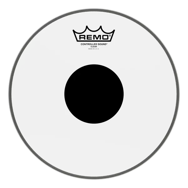 Пластик для барабана Remo 10" Controlled Sound Clear Black Dot