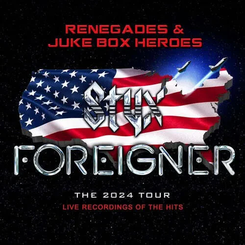 Виниловая пластинка Foreigner – Renegades & Juke Box Heroes 2024