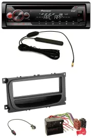 Pioneer CD USB AUX DAB MP3 Autoradio für Ford C-Max Focus Galaxy ab 2007 Ablagef