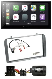 Pioneer Lenkrad Bluetooth DAB 2DIN USB Autoradio für Alfa Romeo GT 147 2000-2008