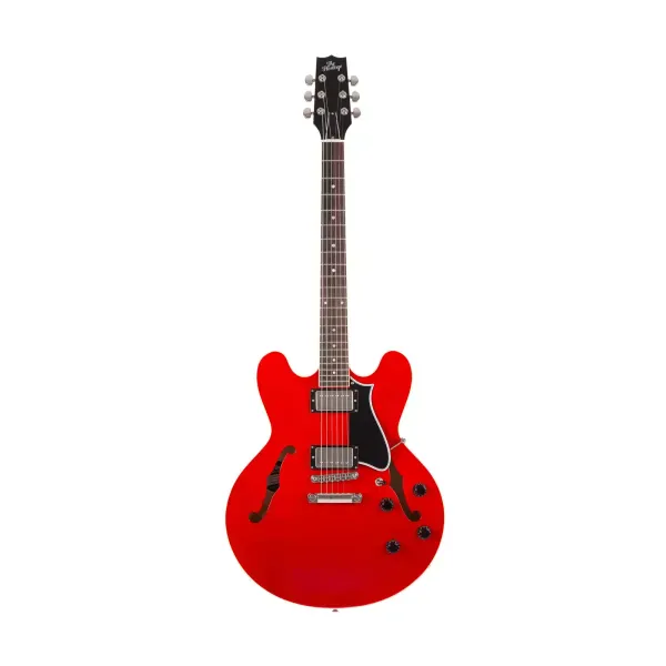 Электрогитара полуакустическая Heritage Audio H-535 Semi-Hollow Trans Cherry