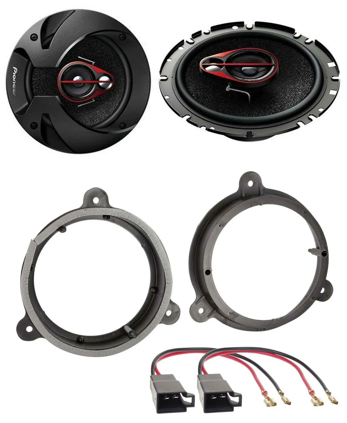 Pioneer 3-Wege 250Watt 16,5cm Lautsprecher für Renault Captur Laguna Fronttür He