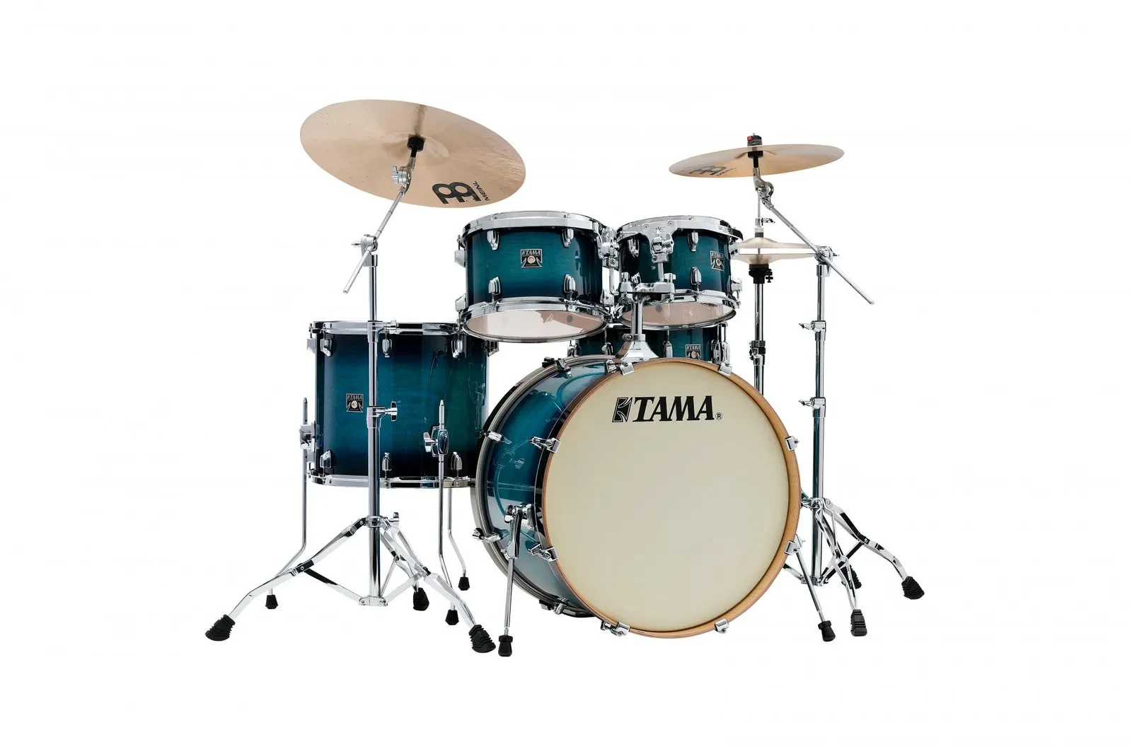 Ударная установка TAMA Superstar Classic Blue Lacquer Burst с набором стоек SM5WN