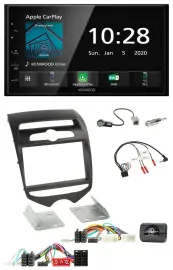 Kenwood Bluetooth Lenkrad DAB USB 2DIN Autoradio für Hyundai ix20 ab 2010 man. K
