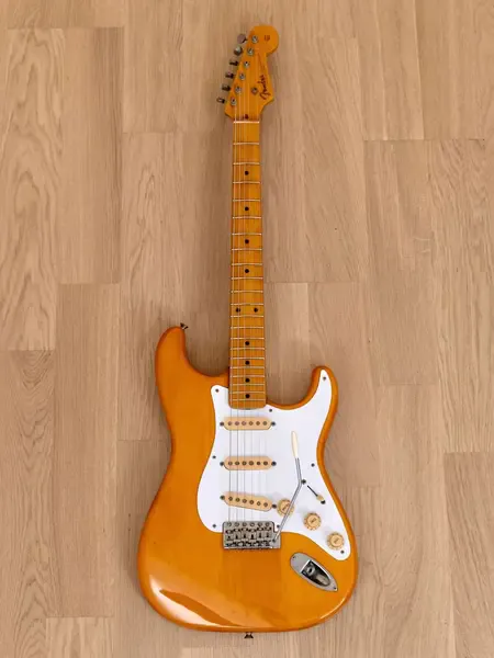 Электрогитара Fender Stratocaster '54 Vintage Reissue Order Made Charcoal Burst w/gigbag Japan 1989