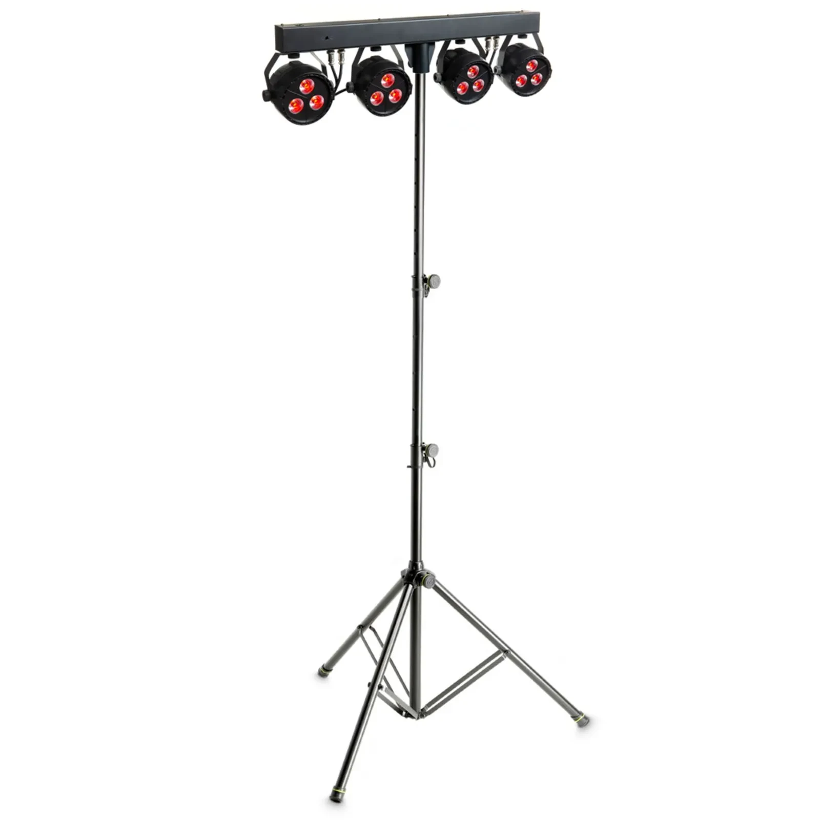 LightmaXX CLS Nano RGBW, 3m Stand, LED Set, Inkl. Lautsprecher, Lichtstativ