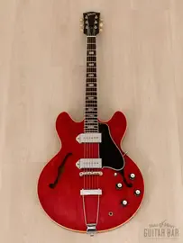 Полуакустическая электрогитара Gibson ES-330 TDC Cherry USA 1966 w/Case
