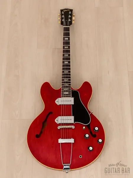 Полуакустическая электрогитара Gibson ES-330 TDC Cherry USA 1966 w/Case