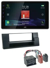 Автомагнитола JVC 1-DIN DAB MP3 Bluetooth USB для BMW X5 E53 и 5 серии E39