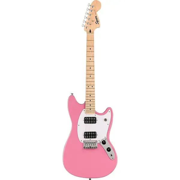 Электрогитара Fender Squier Sonic Mustang HH Maple Fingerboard Electric Guitar Flash Pink