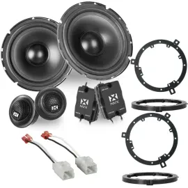 2007-2014 Jeep Wrangler JK - Front Factory Speaker Replacement Package | NVX