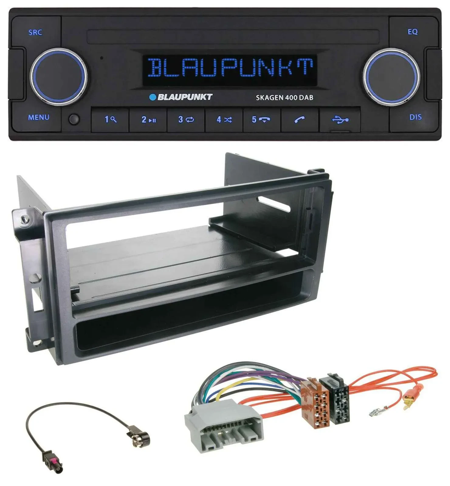 Blaupunkt DAB USB Bluetooth MP3 Autoradio für Chrysler 300C Sebring Dodge Avenge