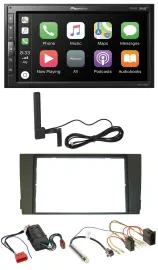 Pioneer USB 2DIN Bluetooth DAB MP3 Autoradio für Audi A6 01-05 C5 Bose Aktivsyst