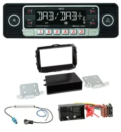 Автомагнитола для Alfa Romeo Giulietta Dietz USB DAB MP3 Bluetooth 52-pin (с 2013), черный рояльный лак