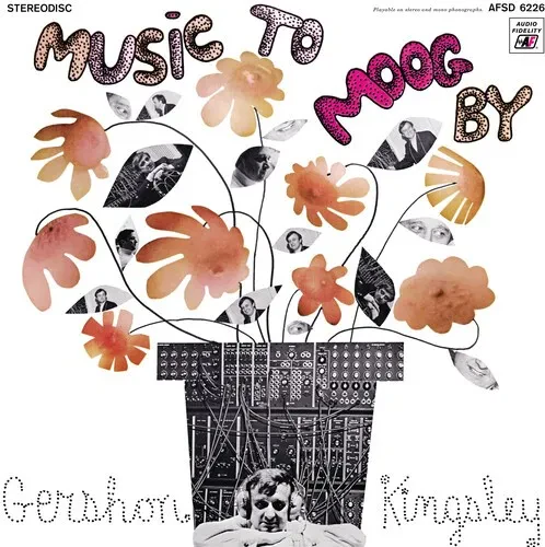 Виниловая пластинка Gershon Kingsley - Music To Moog By - Crystal Clear [New Vinyl LP] Clear Vinyl