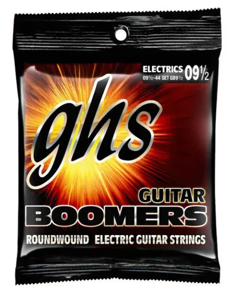 GHS Boomers 9 1/2 - 44 - Extra Light + 1/2 - Electric Guitar Strings Set