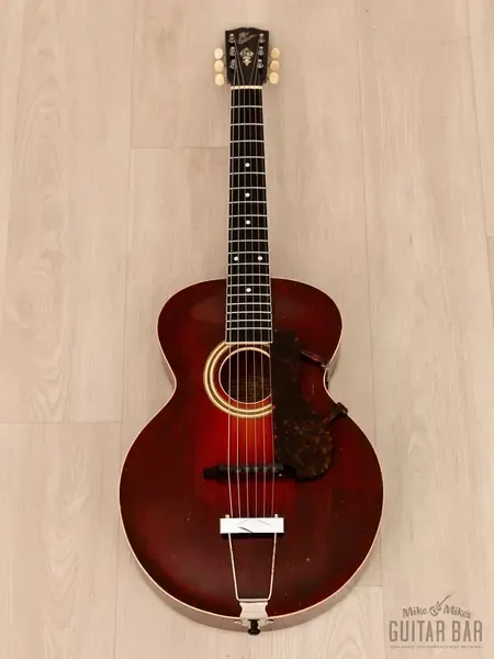 Акустическая гитара Gibson L-3 Round Soundhole Vintage Carved Top Archtop USA 1917
