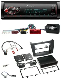 Автомагнитола для Mazda 3 (2009–2013) Pioneer Bluetooth, USB, DAB, Can-Bus