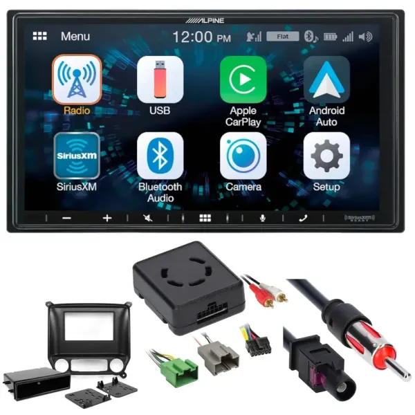 2014-2018 Chevrolet Silverado Alpine Double Din Bluetooth Stereo Upgrade I 650