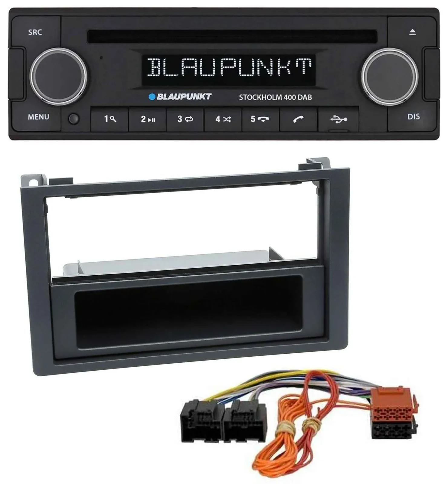 Blaupunkt MP3 Bluetooth DAB CD USB Autoradio für Saab 9.3 (ab 2006)