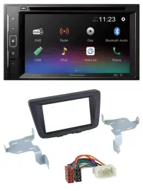 Pioneer Bluetooth MP3 USB 2DIN DAB DVD Autoradio für Suzuki Baleno EW ab 2016
