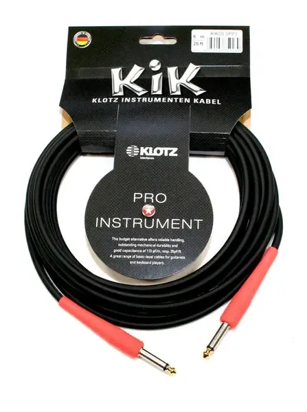 Инструментальный кабель Klotz KIKC6.0PP3 6 м