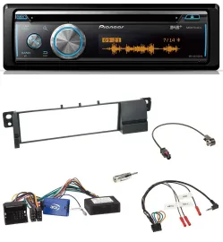 Pioneer Lenkrad DAB USB CD Bluetooth Autoradio für BMW 3er E46 01-07 schwarz