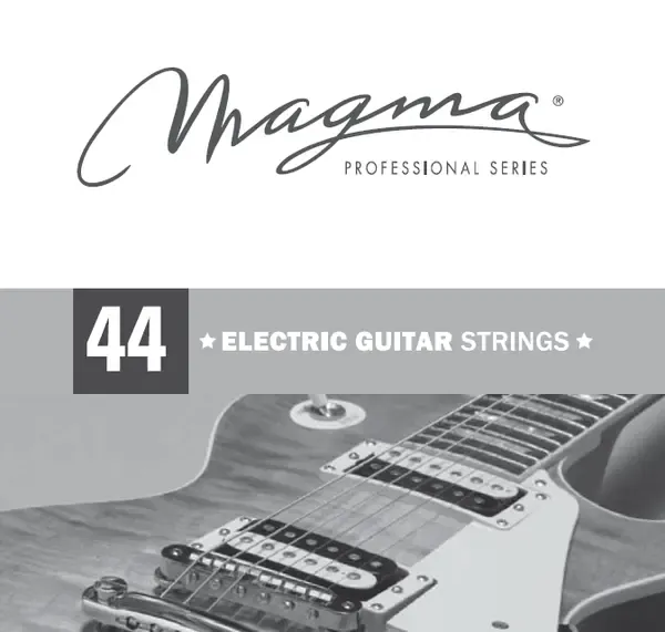 Струна одиночная для электрогитары Magma Strings GE044N Nickel Plated Steel 044