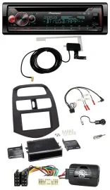 Pioneer DAB CD Lenkrad USB Bluetooth Autoradio für Chevrolet Spark KLM 2012-2013