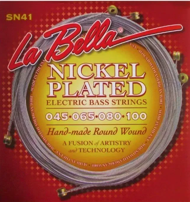 Струны для бас-гитары La Bella SN41 Slappers 45-100