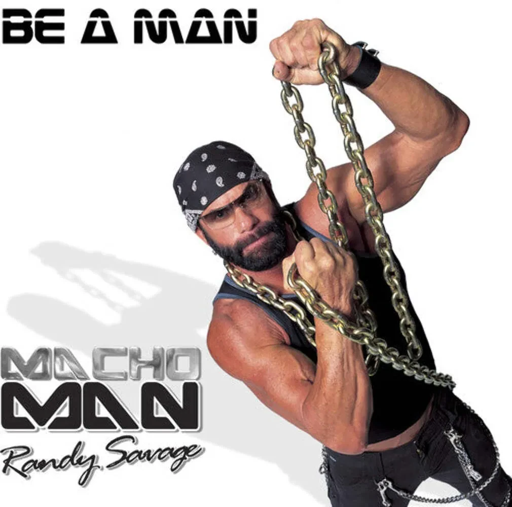 Macho Man Randy Savage - Be a Man [Yellow, Black & Pink Splatter Vinyl] NEW