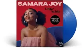 Виниловая пластинка Samara Joy - Linger Awhile [New Vinyl LP] Blue, Clear Vinyl, Ltd Ed