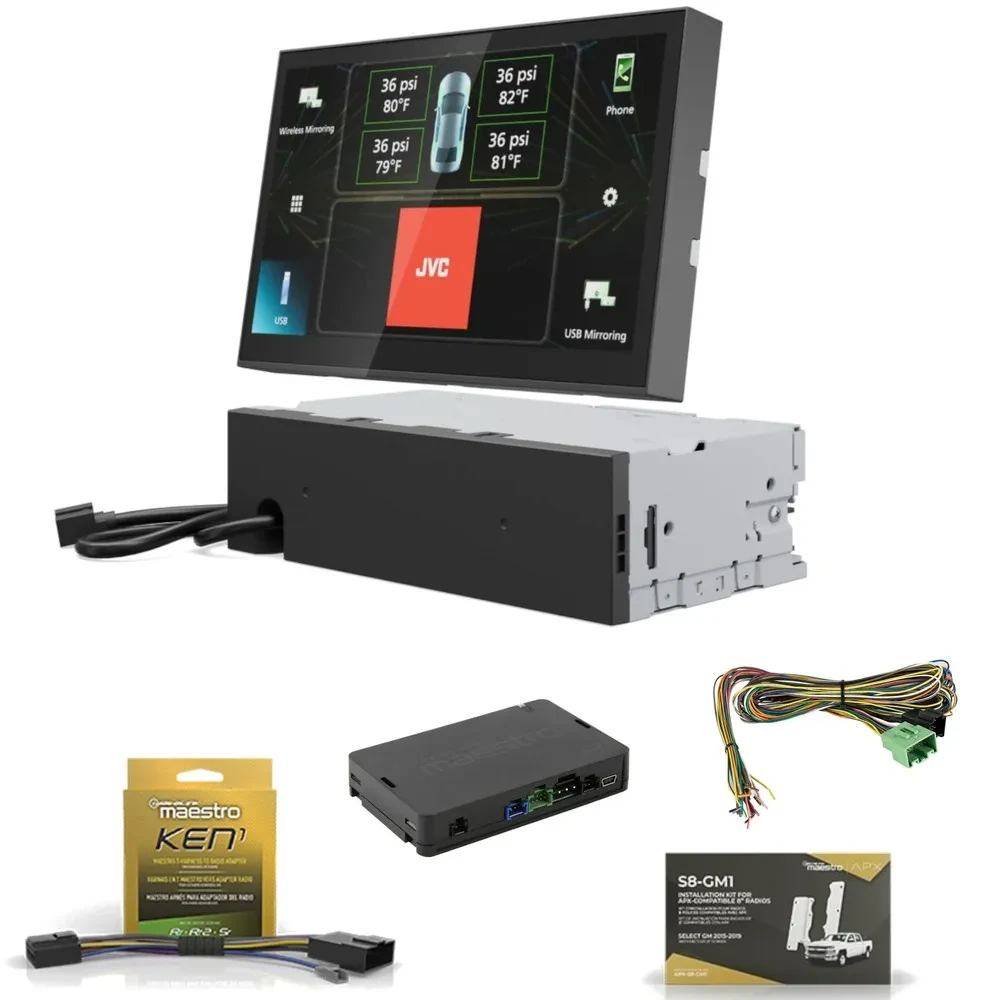 JVC KW-Z800AW Direct Fit Digital Receiver Package
