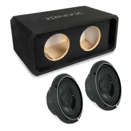 Сабвуфер пассивный NVX NE82P Dual 8" slot ported, 3/4" MDF, с 8" shallow сабвуфером