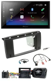 Pioneer USB Bluetooth DAB 2DIN Lenkrad Autoradio für Mercedes R-Klasse 2006-2012