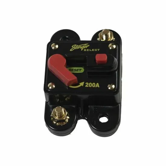 Stinger SSCB200 Select Series 200 Amp Car Audio Circuit Breaker