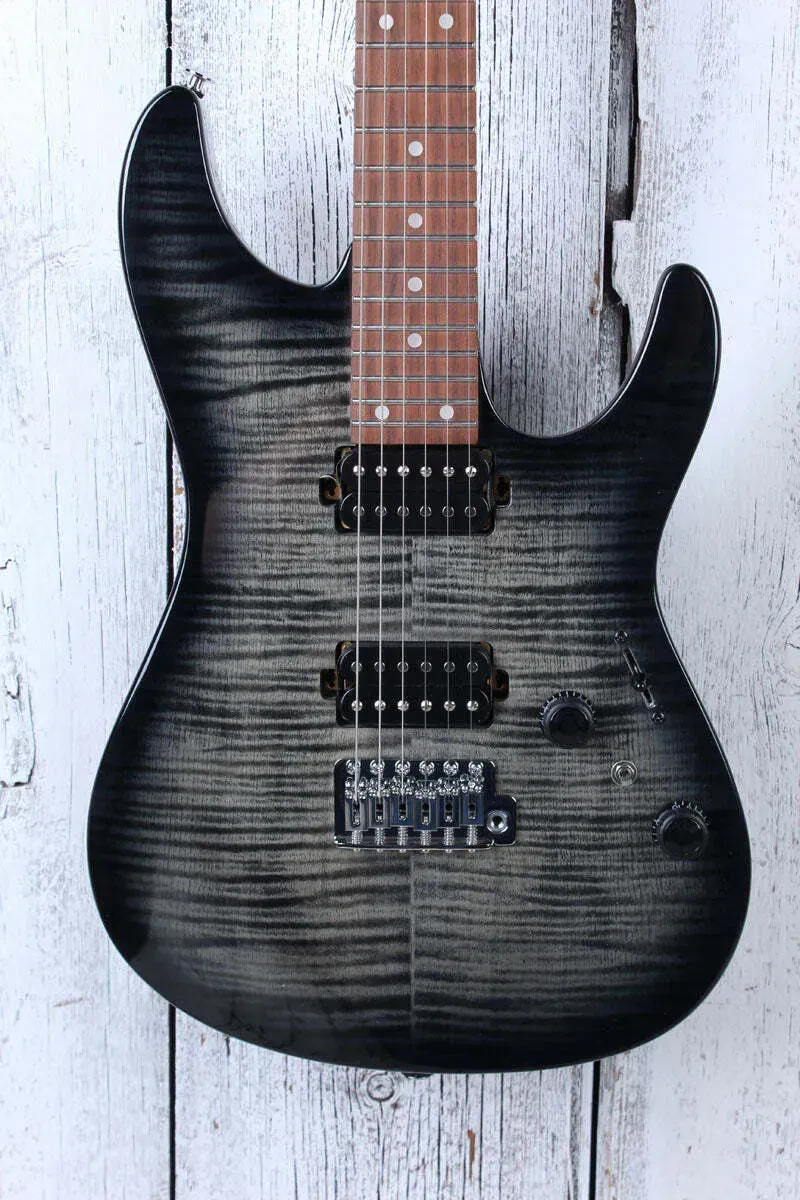 Ibanez AZ Standard AZ24S1F Electric Guitar Transparent Black Sunburst Finish