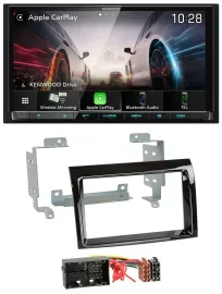 Kenwood MP3 2DIN USB DAB Bluetooth Autoradio für Fiat Ducato Peugeot Boxer Citro