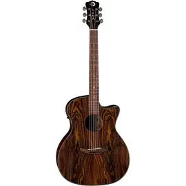 Электроакустическая гитара Luna Gypsy Exotic Caidie Grand Concert Acoustic-Electric Guitar Gloss Natural