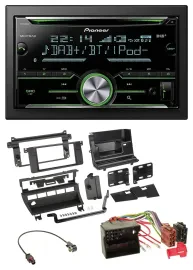 Pioneer Bluetooth MP3 DAB 2DIN USB CD Autoradio für BMW 3er 2002-2006 5 Schalter