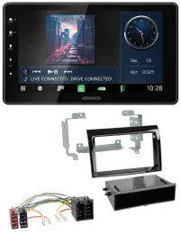 Kenwood MP3 Bluetooth USB DAB Autoradio für Fiat Ducato (06-10) - piano