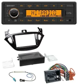 Continental MP3 Bluetooth AUX USB Autoradio für Opel Adam ab 13 Corsa E ab 15 Ab