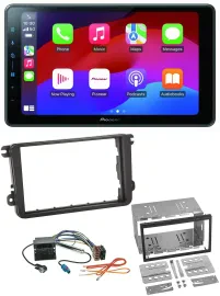 Pioneer Bluetooth 2DIN USB MP3 DAB Autoradio für Skoda Fabia Octavia II Rapid Ro
