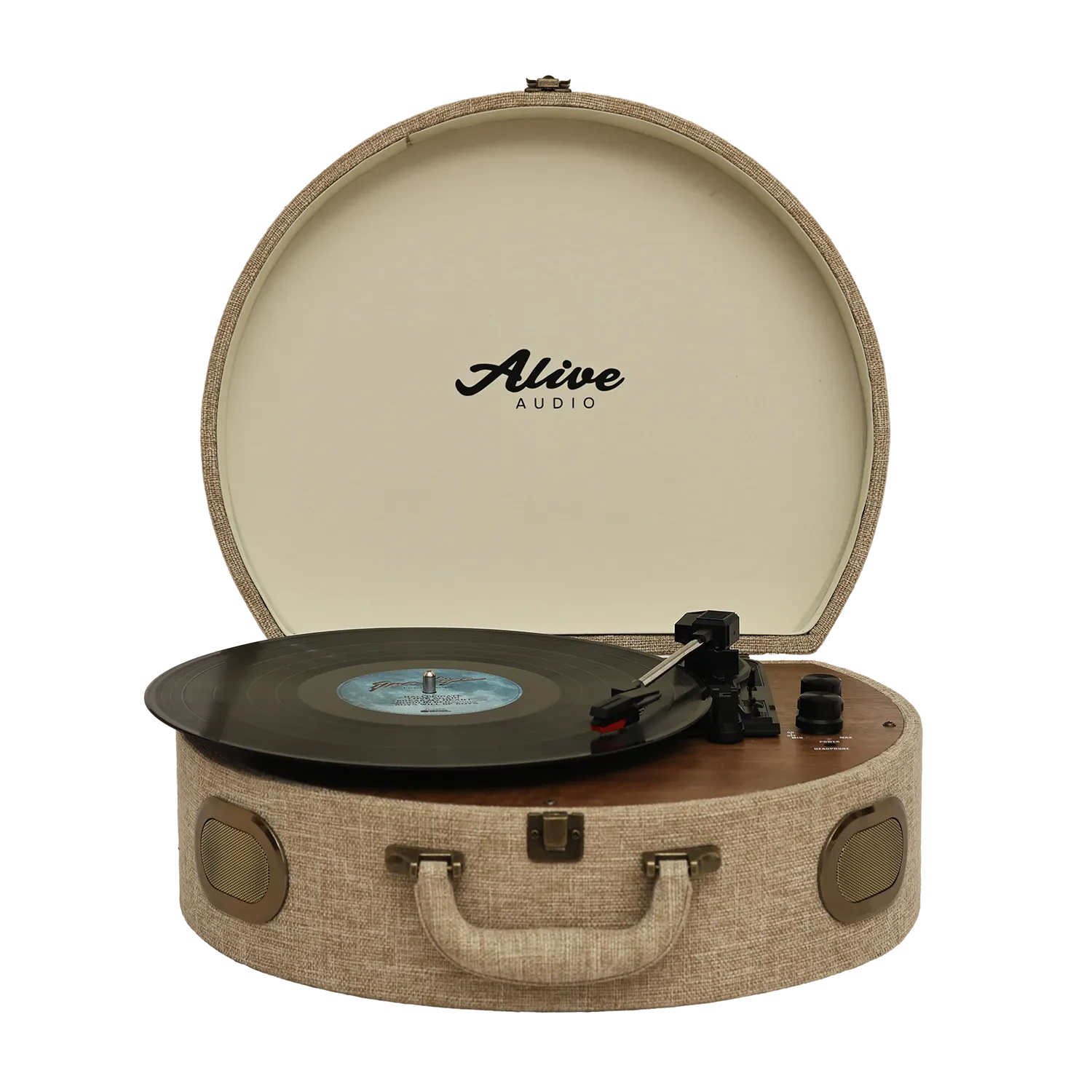 Виниловый проигрыватель Alive Audio MOVIE The Canvas Edition Mocca c Bluetooth