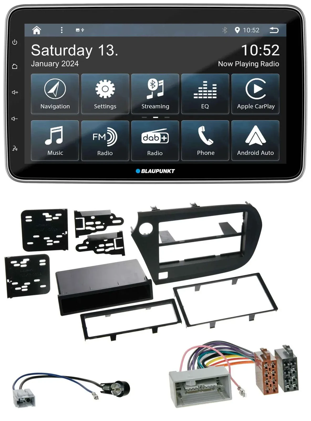 Автомагнитола для Honda Insight (ZE2, 2009–2013) Blaupunkt USB DAB SD MP3 Bluetooth