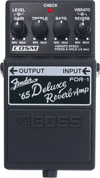 Педаль эффектов для электрогитары Boss FDR-1 Fender '65 Deluxe Reverb Pedal