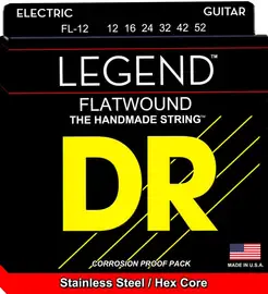 Струны для электрогитары DR Strings FL-12 Legend 12-52