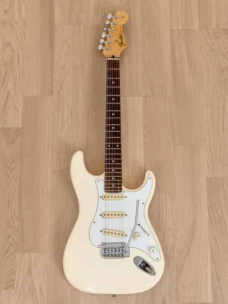 Электрогитара Fender Stratocaster STS-550 Short Scale Olympic White w/gigbag Japan 1991